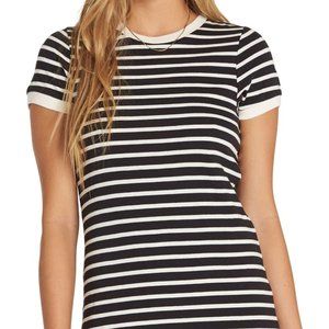 Billabong Go Around Stripe T-Shirt Dress